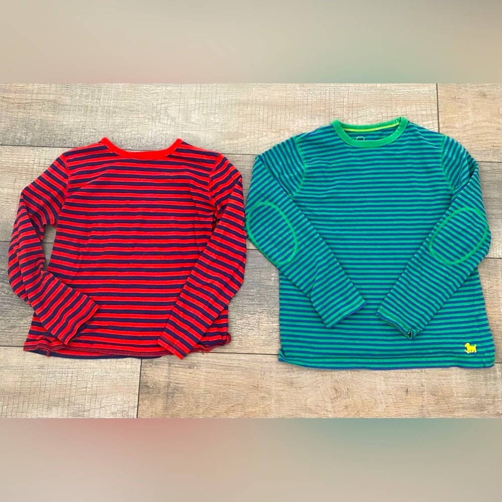 ✨ Mini Boden Girls Striped Tops GUC✨